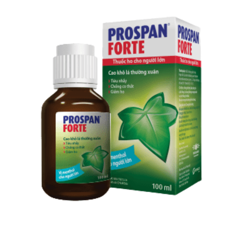 Prospan Siro Ho Thảo Dược Hỗ Trợ Hô Hấp Dạng Chai Forte 100ml