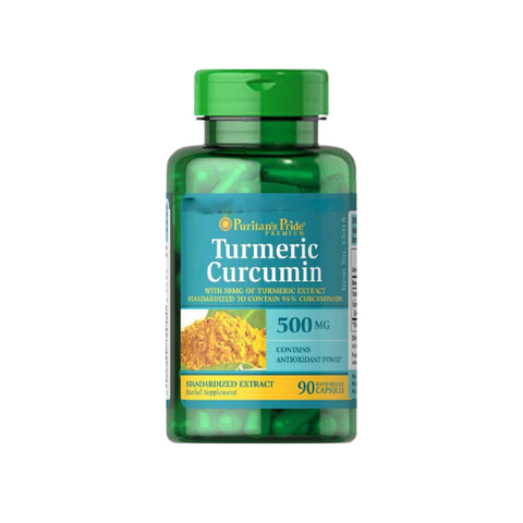 Puritan's Pride Viên Uống Tinh Bột Nghệ Turmeric Curcumin 500mg