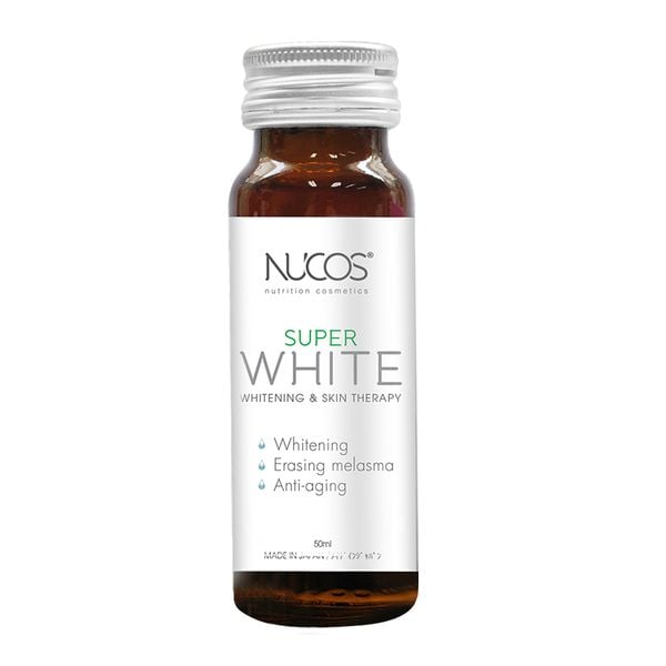 Nucos Nước Collagen Trắng Da Giảm Nám Super White 50ml