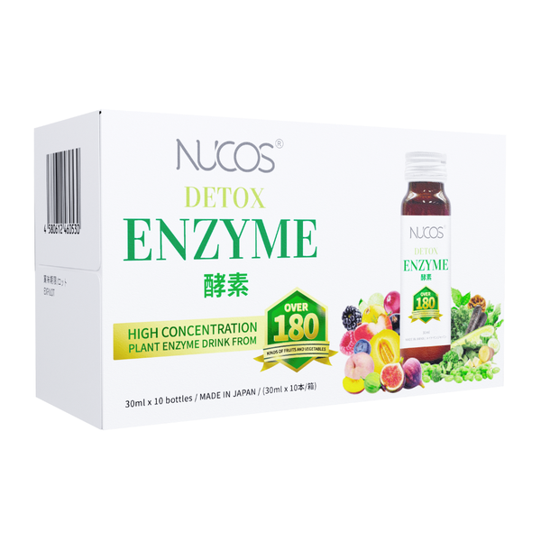 Nucos Nước Uống Detox Thải Độc Kiểm Soát Cân Nặng Enzyme 10 Chai