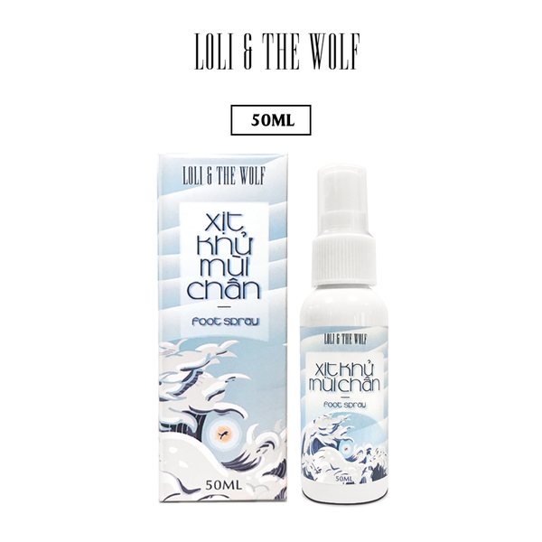 Loli The Wolf Xịt Khử Mùi Chân Hương Quế 50ml