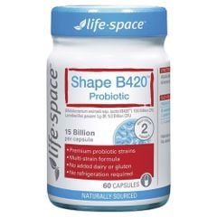 Life Space Men Vi Sinh Hỗ Trợ Tiêu Hóa Shape B420 Probiotic 40 viên