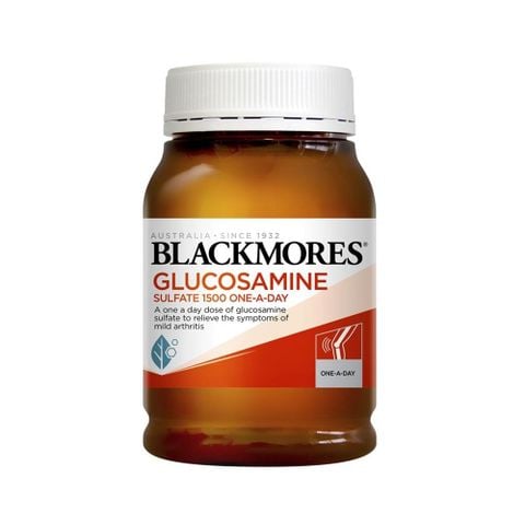 Blackmores Viên Uống Hỗ Trợ Cải Thiện Viêm Khớp Glucosamine Sulfate 1500mg One-A-Day 180 Viên
