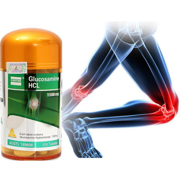 Costar Viên Uống Bổ Xương Khớp Glucosamine HCL 1500mg 120 Viên