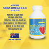 Vitatree Viên Uống Dầu Cá 3-6-9 Mega Omega 369 Plus Q10 100 Viên