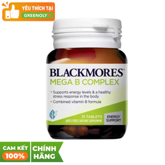 Blackmores Viên Uống Bổ Sung Vitamin B Tổng Hợp Mega B Complex