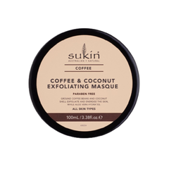 Sukin Mặt Nạ Làm Sạch Tế Bào Chết Cà Phê Và Dừa Coffee & Coconut Exfoliating Masque 100ml