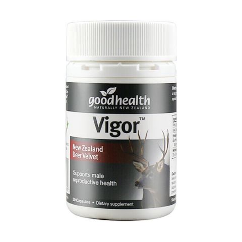 Goodhealth Viên Uống Tăng Cường Sinh Lý Nam Vigor Deer Velvet 50 Viên