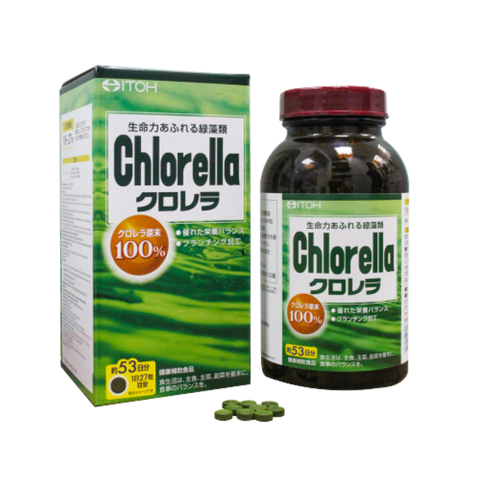 Itoh Viên Uống Tảo Chlorella 180mg 1440 Viên