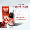 Dr. Muller Siro Bổ Sung Sắt Hữu Cơ Vị Trái Cây Ferrofruit 110ml