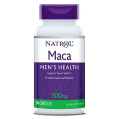 Natrol Viên Uống Hỗ Trợ Sinh Lý Nam Maca Men’s Health 500mg 60 Viên