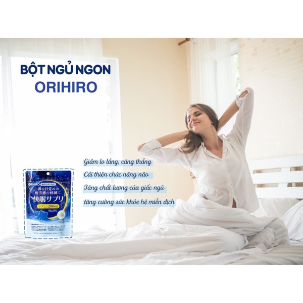 Orihiro Bột Hỗ Trợ, Cải Thiện Giấc Ngủ Ngon 14 gói