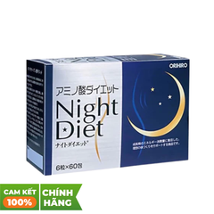 Orihiro Viên Uống Hỗ Trợ Giảm Cân Night Diet Hộp 60 Gói