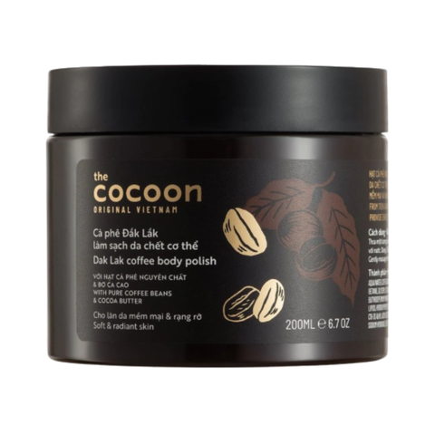 Cocoon Cà Phê Đắk Lắk Làm Sạch Da Chết Toàn Thân Dak Lak Coffee Body Polish 200ml