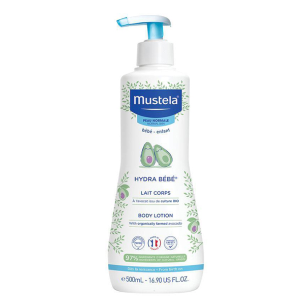 Mustela Lotion Dưỡng Thể Cho Bé Da Thường Hydra Bebe Body Lotion