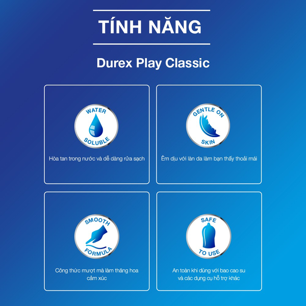 Combo Cải Thiện Sinh Lý Nam - Vitatree Tinh Chất Hàu, Gel Bôi Trơn Durex Play Classic