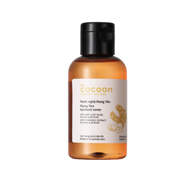 Cocoon Nước Hoa Hồng Nghệ Hưng Yên Turmeric Toner 140ml