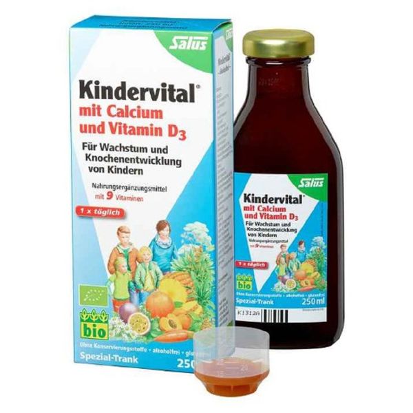 Kindervital Siro mit Calcium und Vitamin D3 Cho Bé 250ml