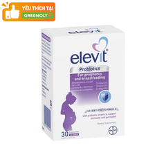 Elevit Probiotics Viên Uống Hỗ Trợ Tăng Cường Lợi Khuẩn Cho Bà Bầu 30 Viên