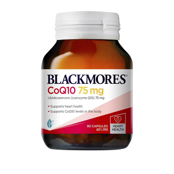 Blackmores Viên Uống Bổ Sung CoQ10 Cho Tim Mạch 75mg 90 Viên