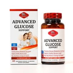 Olympian Labs Viên Hỗ Trợ Điều Hoà Đường Huyết Advanced Glucose Support 60 Viên
