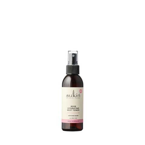 Sukin Nước Cân Bằng Dạng Phun Sương Hương Hoa Hồng Rose Hydrating Mist Toner 125ml