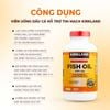 Viên Uống Dầu Cá Hỗ Trợ Tim Mạch Kirkland Signature Fish Oil 1000mg Mỹ 400 viên