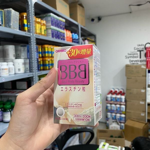 Orihiro Viên Uống Nở Ngực BBB Chính Hãng Nhật Bản 300 Viên
