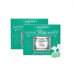 Dentiste Sukkiri Combo 2 Hộp Kẹo Hỗ Trợ Thăng Hoa Cảm Xúc Love Mint 20 Viên