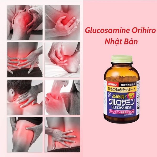 Orihiro Viên Uống Hỗ Trợ Xương Khớp Bổ Sung Glucosamine 1500mg - Nhật Bản