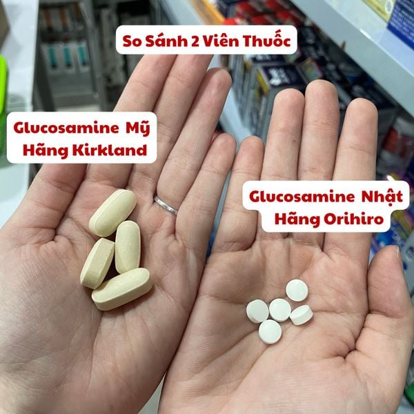 Orihiro Viên Uống Hỗ Trợ Xương Khớp Bổ Sung Glucosamine 1500mg - Nhật Bản