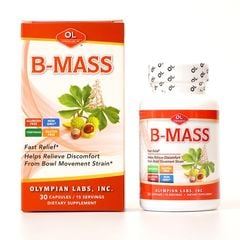 Olympian Labs Viên Uống Hỗ Trợ Cải Thiện Bệnh Trĩ B-MASS 30 Viên