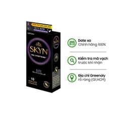Skyn Bao Cao Su Elite Non-Latex Không Mùi, Siêu Mỏng Hộp 10 Cái