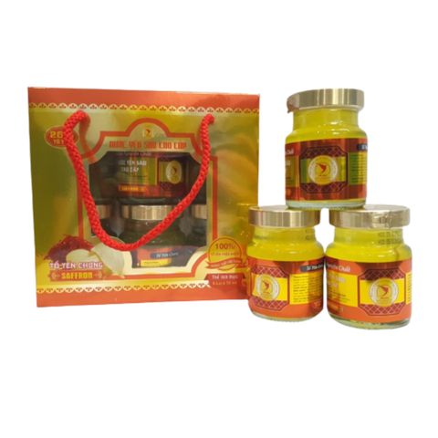 Sallanest Nước Yến Chưng Saffron 20% Tổ Yến 6 Hũ x 70ml