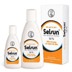 Selsun Dầu Gội Hỗ Trợ Cải Thiện Gàu 1.8% 100ml