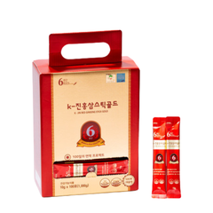 K-Jin Nước Hồng Sâm Cô Đặc Red Ginseng Stick Gold 10g x 100 Gói