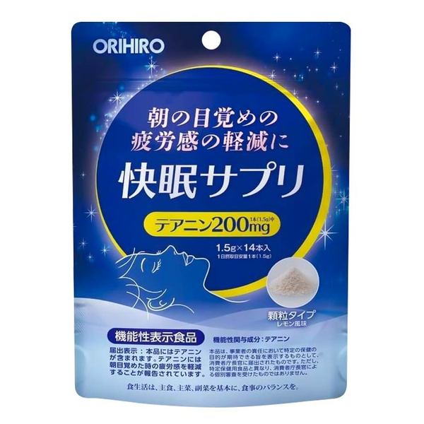 Orihiro Bột Hỗ Trợ, Cải Thiện Giấc Ngủ Ngon 14 gói