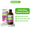 Brauer Nước Uống Vitamin B Và Sắt Cho Bé Kids Liquid Iron + Vitamin B 200ml