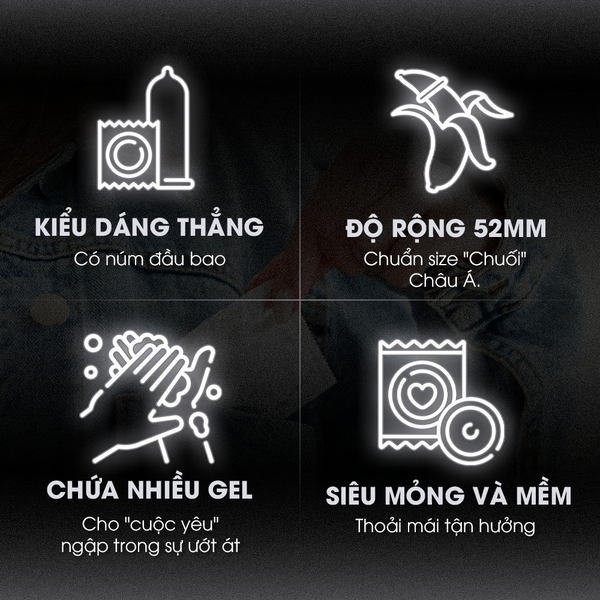 LifeStyles Bao Cao Su Zero Siêu Mỏng Hộp 3 Cái