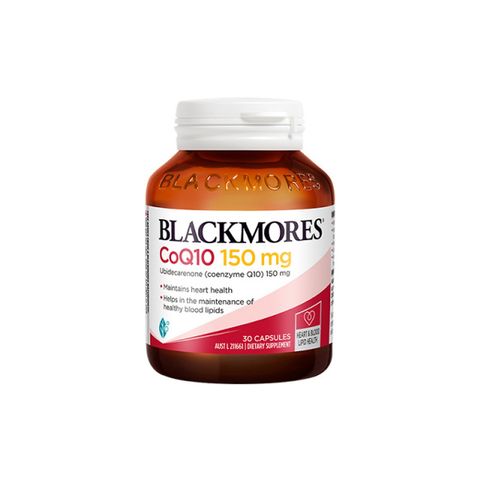 Blackmores Viên Uống Bổ Sung CoQ10 150mg Hỗ Trợ Tim Mạch 30 Viên