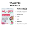 HSD 31/01/2026 Vitabiotics Viên uống Hỗ Trợ Cân Bằng Nội Tiết Tố Cho Phụ Nữ Tiền Mãn Kinh, Mãn Kinh Menopace Hộp 30 viên