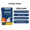 Vitrue Hero Tinh Chất Đông Trùng Hạ Thảo Và Nấm Ngọc Cầu Bổ Sung Nội Tiết Tố Nam Hộp 14 Gói