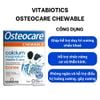 Vitabiotics Viên Nhai Osteocare Bổ Sung Canxi, Magie, Vitamin D Và Zinc Hỗ Trợ Chắc Khỏe Xương Hộp 30 Viên
