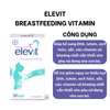 Elevit Viên Uống Bổ Sung Vitamin Tổng Hợp Mẹ Bầu Cho Bé Ti Breastfeeding 30 Viên