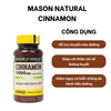 Mason Natural Viên Uống Hỗ Trợ Chuyển Hóa Đường Cinnamon 1000mg 50 Viên