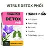 Vitrue Tinh Chất Thảo Dược Giảm Ho, Long Đờm, Detox Thải Độc Phổi Hộp 14 Gói