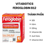 Vitabiotics Viên Uống Bổ Sung Săt Hồng Cầu Feroglobin B12 Hỗ Trợ Tăng Khả Năng Tạo Máu, Nâng Cao Sức Đề Kháng Hộp 30 viên