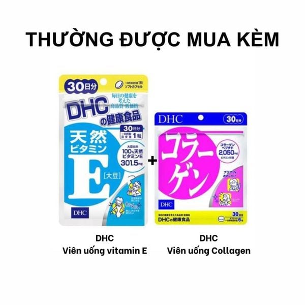 Combo Căng Bóng Da - Collagen & Vitamin E DHC 30 Ngày
