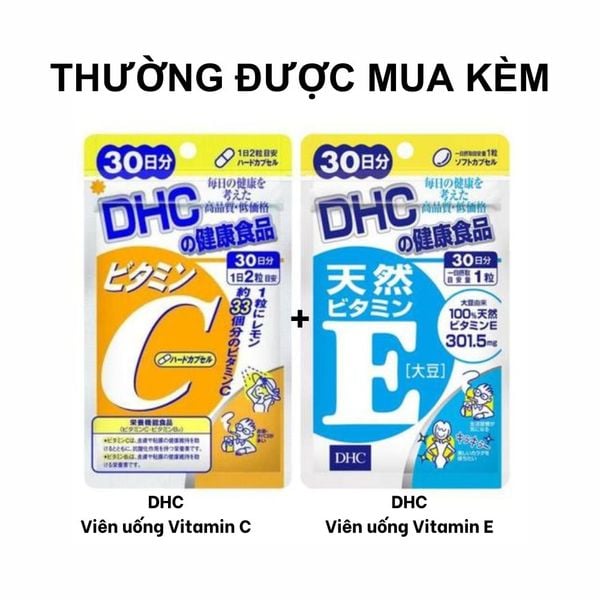 Combo DHC Vitamin C + Vitamin E Cải Thiện Da 30 Ngày