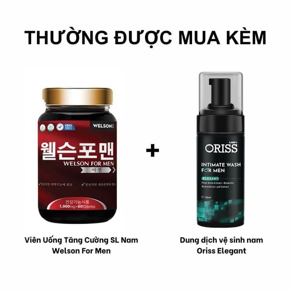 Welson For Men Hỗ Trợ Sinh Lý Nam Từ Hàn Quốc